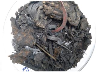 Alkaline Battery Recycling Scrap & Black Matt