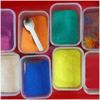 Colored Play Sand