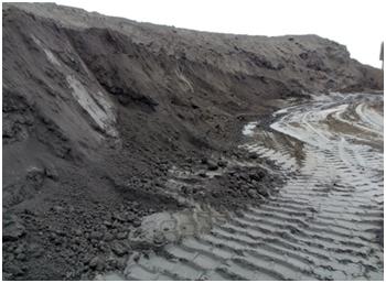 Fly Ash Stock Pile