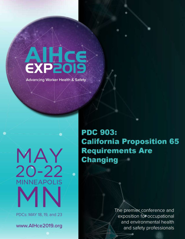 CA-Prop 65 Leadership Training