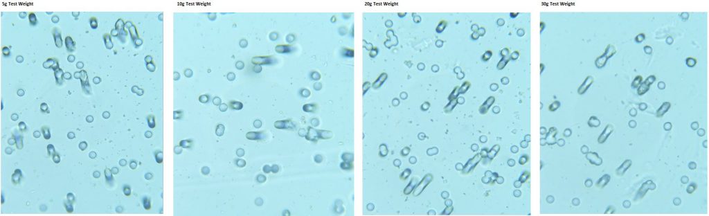 Sand Material Properties Study (VFF Starting Weight) Sand Material Properties Study (VFF Starting Weight)